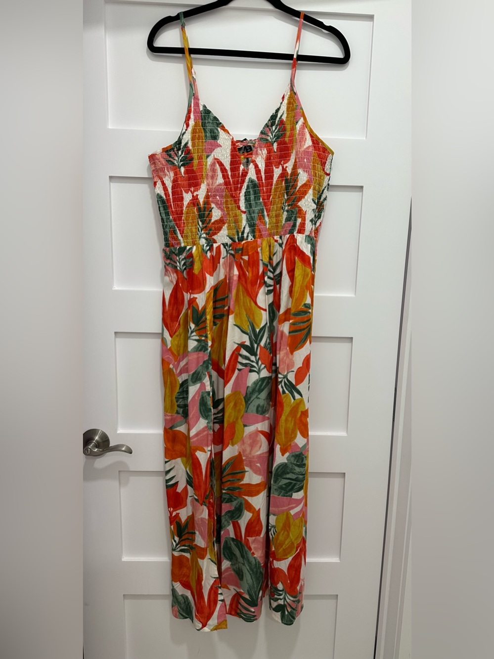 Cassee’s floral maxi dress